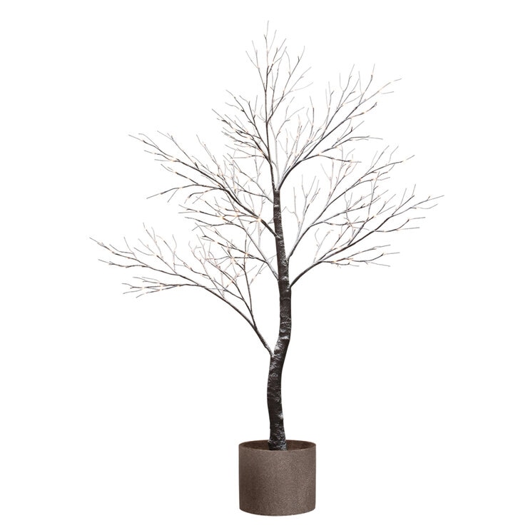 Árbol Iluminado en Maceta con 280 Luces LED, 2.1m — Imagen 3 de 4