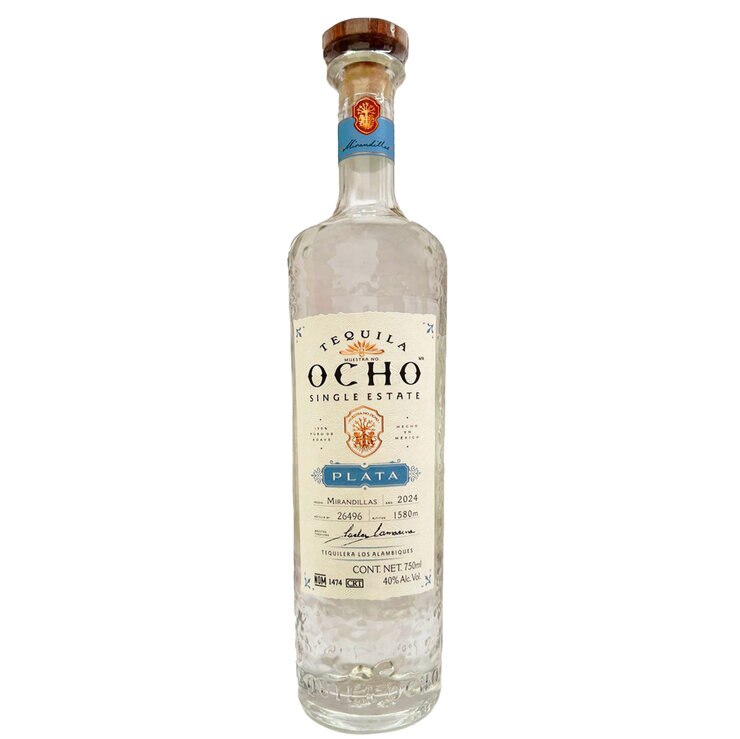 Tequila Ocho Plata 750 ml