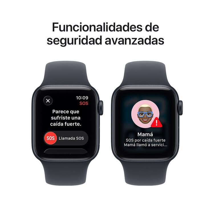 Apple Watch SE 3 GPS + Celular 44mm Aluminio Medianoche — Imagen 4 de 4