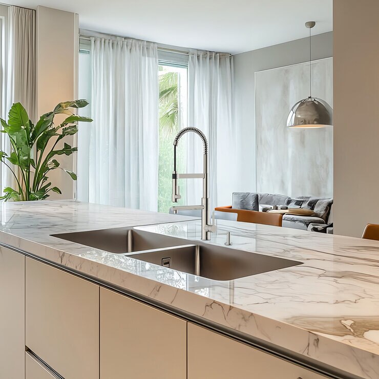 Moorefield, Monomando de Cocina, modelo Vivant color Cromo — Imagen 3 de 4