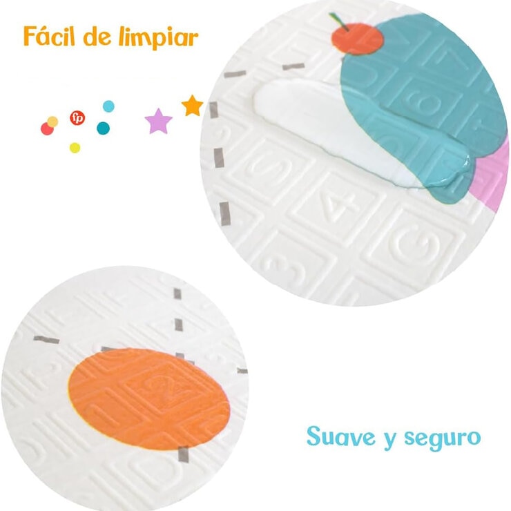 Eckhert Kids, Tapete de Juego Portátil de Doble Vista Zoológico del Alfabeto — Imagen 2 de 4