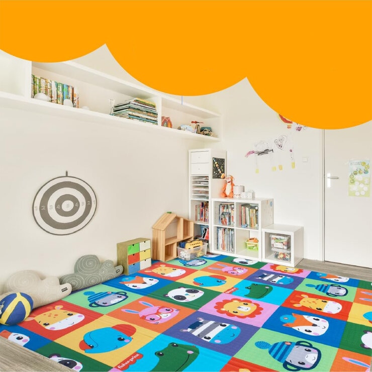 Eckhert Kids, Tapete de Juego Portátil de Doble Vista Zoológico del Alfabeto — Imagen 3 de 4