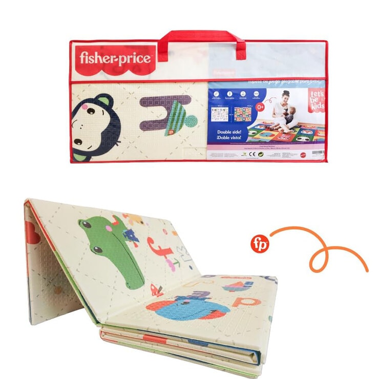 Eckhert Kids, Tapete de Juego Portátil de Doble Vista Zoológico del Alfabeto — Imagen 4 de 4