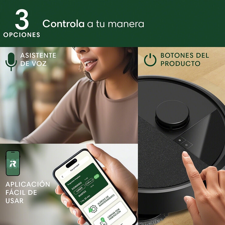 iRobot Roomba 405 Combo, Aspiradora y Trapeador con Estación AutoWash — Imagen 2 de 4