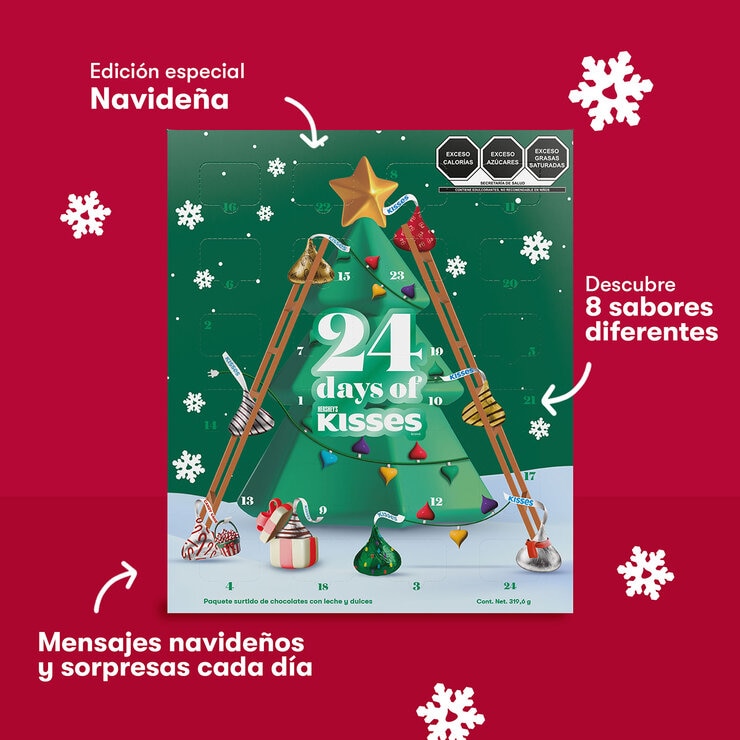 Hershey's Calendario de Adviento 319.6 g — Imagen 3 de 4