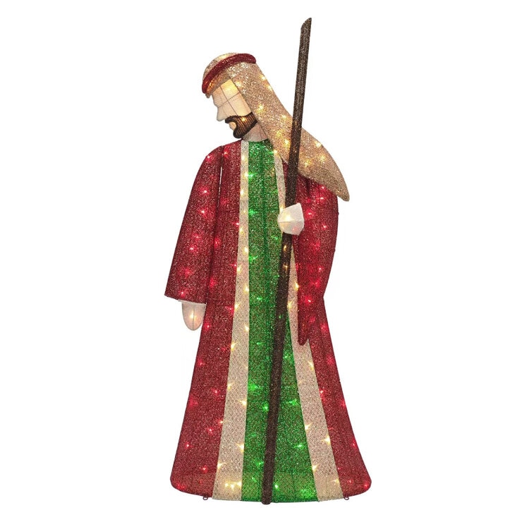 Set de Nacimiento con Luces Parpadeantes 2.10 m — Imagen 2 de 4