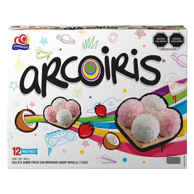 Gamesa Galletas Arcoiris 12/900 g — Imagen 1 de 3