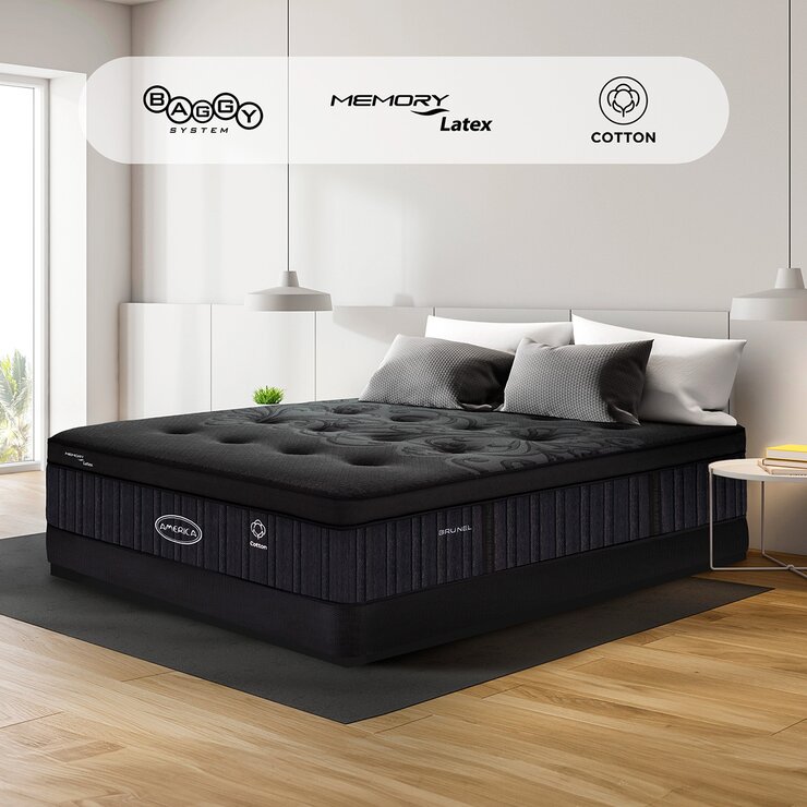 América, Brunel, Colchón Queen Size — Imagen 1 de 4