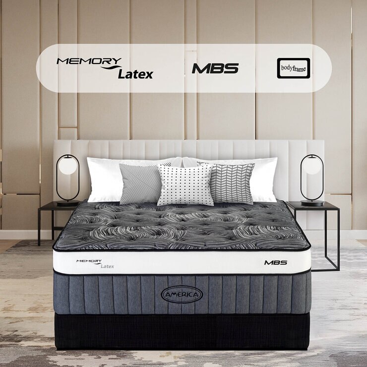 América, Larson, Colchón Queen Size — Imagen 1 de 4