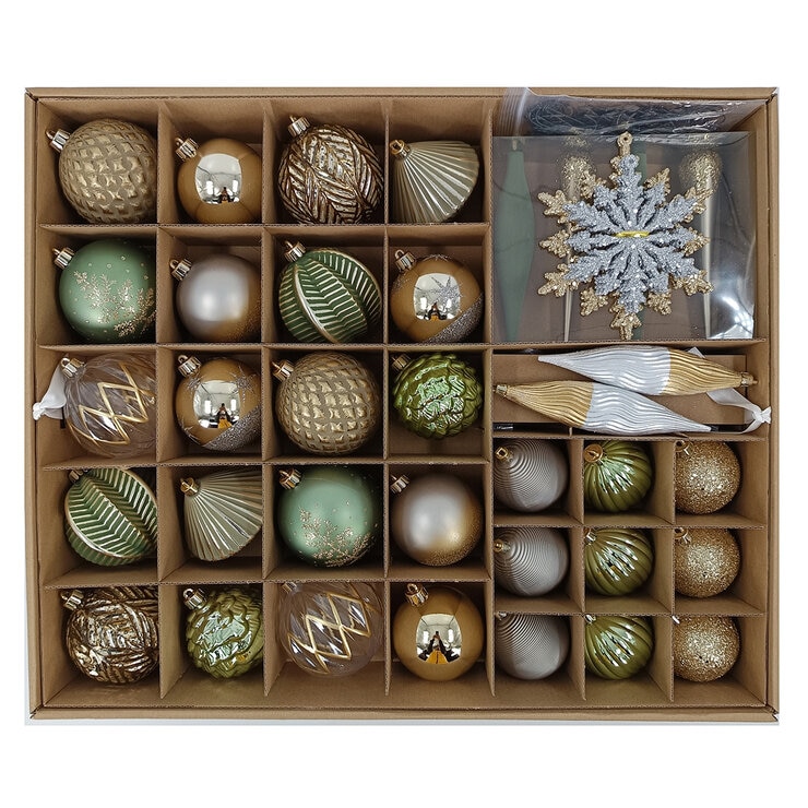 Surtido de Adornos Navideños 80 Piezas - Varios Modelos — Imagen 2 de 3