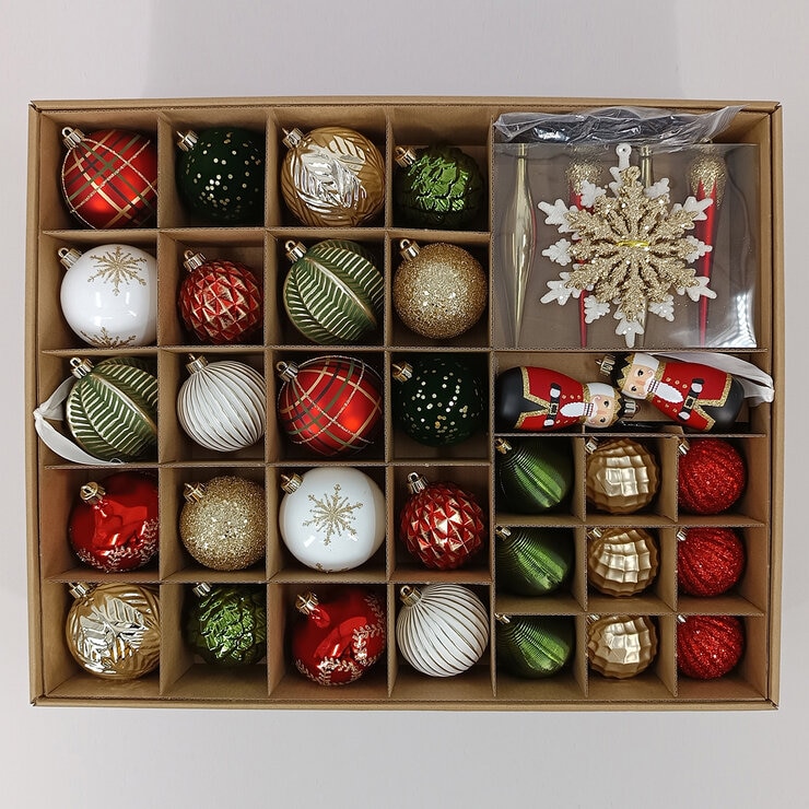 Surtido de Adornos Navideños 80 Piezas - Varios Modelos — Imagen 1 de 3
