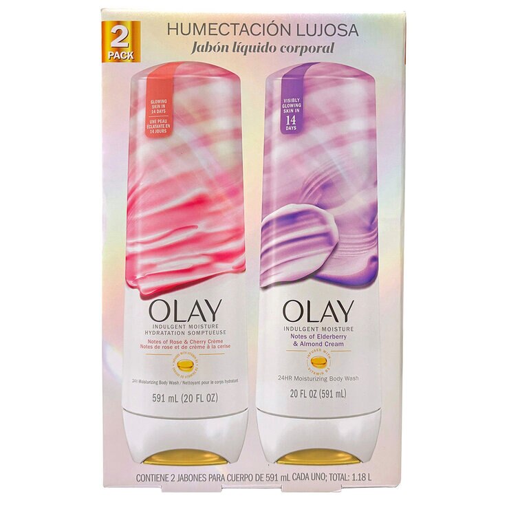 Olay Body Wash Indulgent 2 pzas — Imagen 1 de 4