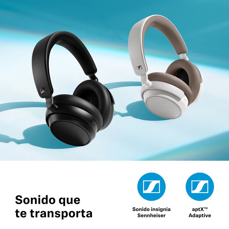 Sennheiser Accentum Plus Wireless Audífonos Bluetooth Blanco — Imagen 4 de 4