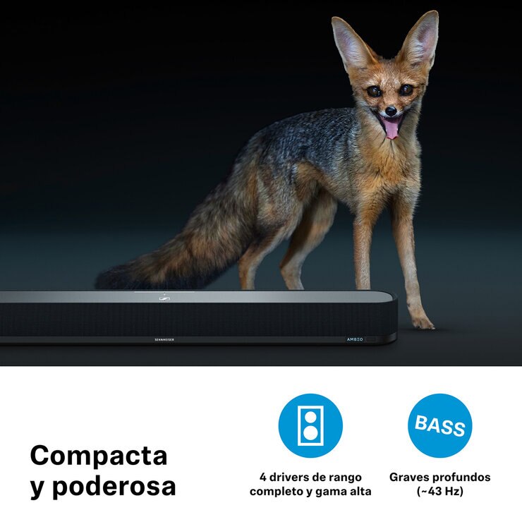 Sennheiser Ambeo Barra de Sonido Mini — Imagen 3 de 4