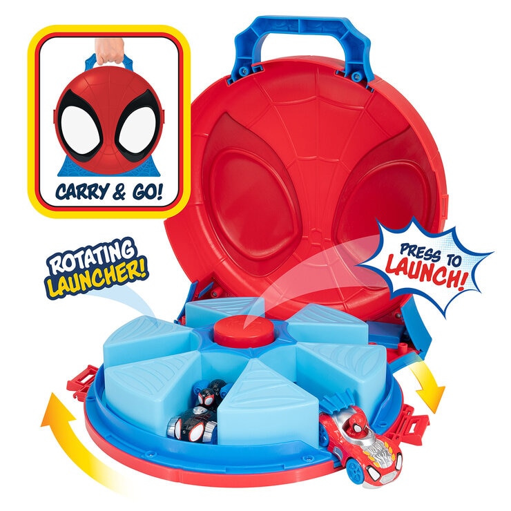 Spidey and Friends, Pista Súper Loop 360° y Estuche de Transporte — Imagen 3 de 4