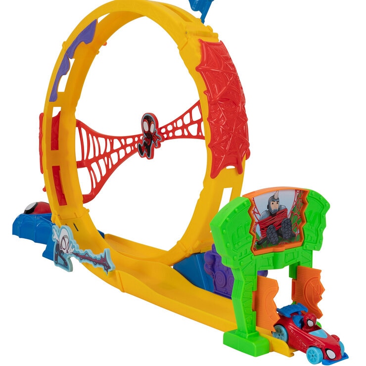 Spidey and Friends, Pista Súper Loop 360° y Estuche de Transporte — Imagen 4 de 4