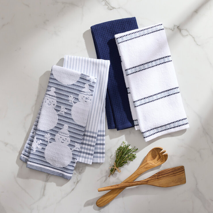 Caro Home, Toallas de Cocina, 8 Piezas, Varios Colores y Diseños — Imagen 4 de 4
