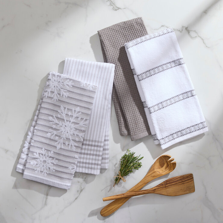 Caro Home, Toallas de Cocina, 8 Piezas, Varios Colores y Diseños — Imagen 2 de 4