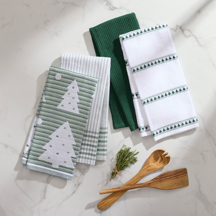 Caro Home, Toallas de Cocina, 8 Piezas, Varios Colores y Diseños — Imagen 1 de 4
