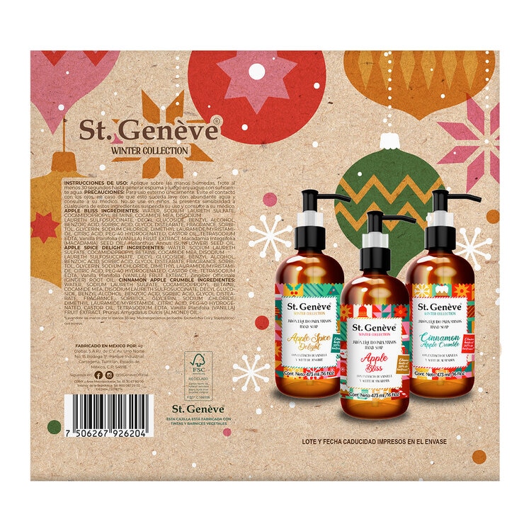 St. Genève Jabón Líquido para Manos Colección Invierno 3/473 ml — Imagen 2 de 2