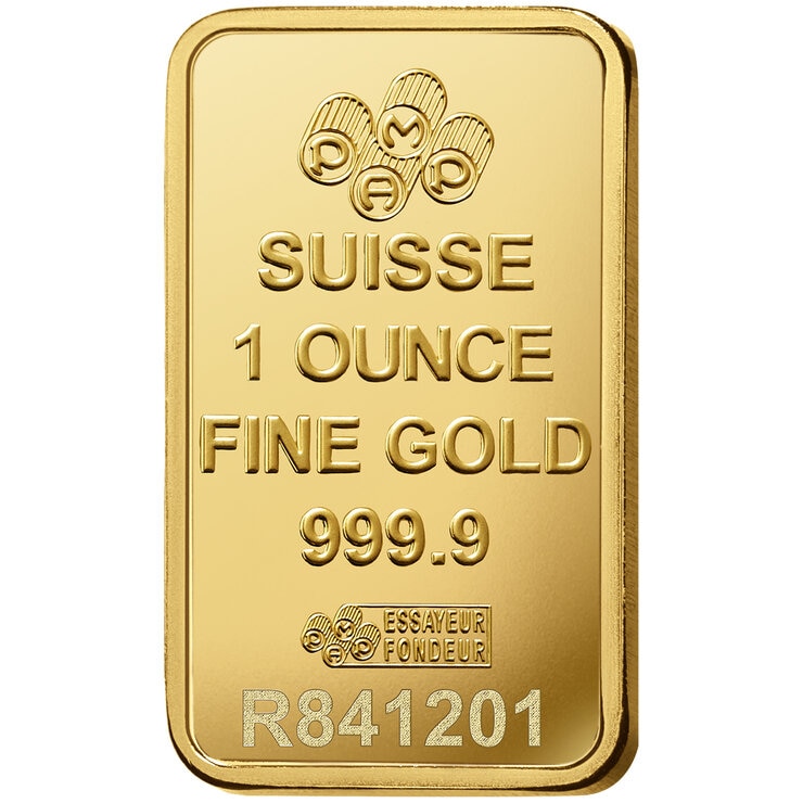 Lingote de Oro 1 oz PAMP Lady Fortuna — Imagen 3 de 4
