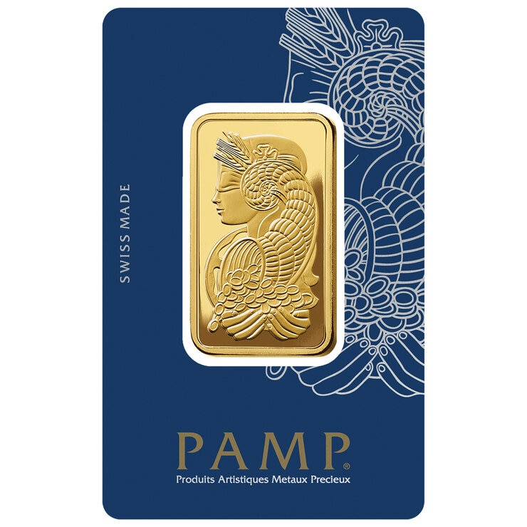 Lingote de Oro 1 oz PAMP Lady Fortuna — Imagen 1 de 4