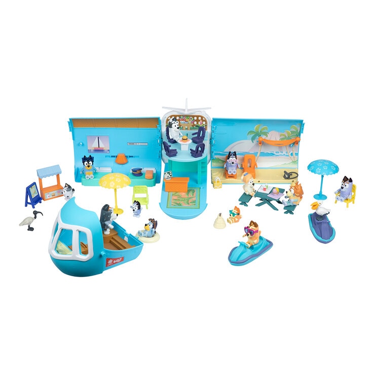 Bluey Mega Set Juego de Avión 3 en 1 +25 Frases y Sonidos — Imagen 1 de 4