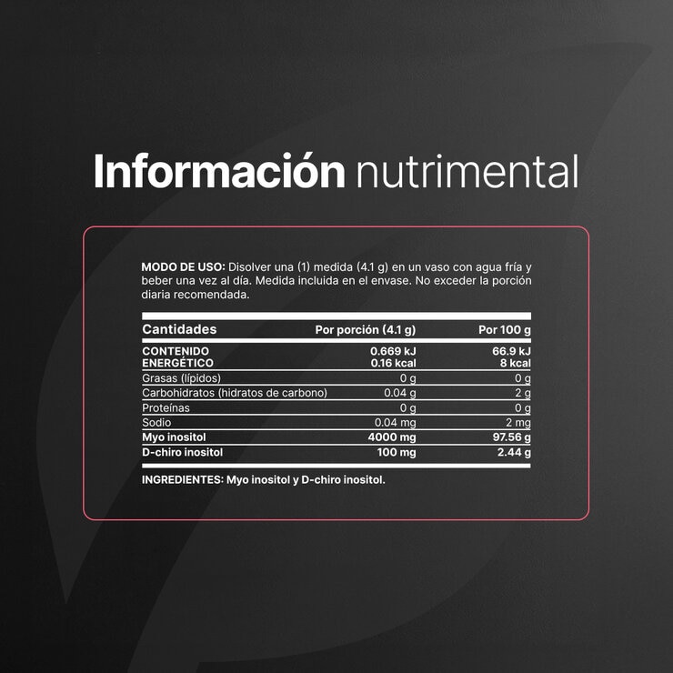 B Life Myo&D-Chiro Inositol Platinum en Polvo 246g — Imagen 2 de 2