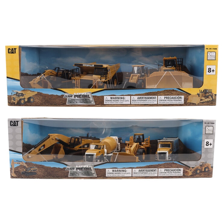 CAT Vehículos Metálicos de Construcción Escala 1:64, Varios Modelos