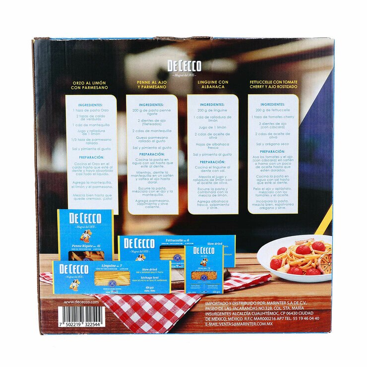 Pasta De Cecco 4/454 gr — Imagen 2 de 3