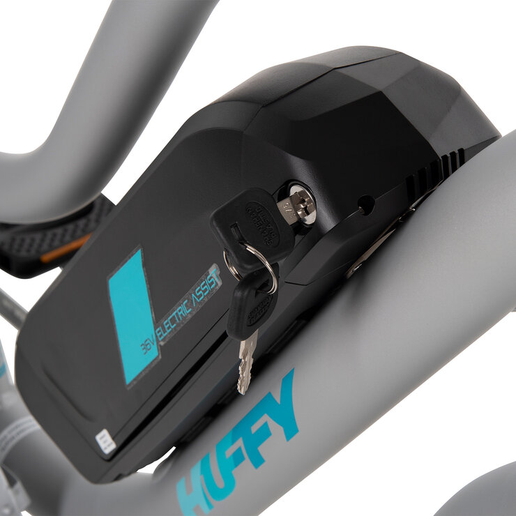 Bicicleta Eléctrica R27.5 Huffy Everett+ Gris — Imagen 2 de 4