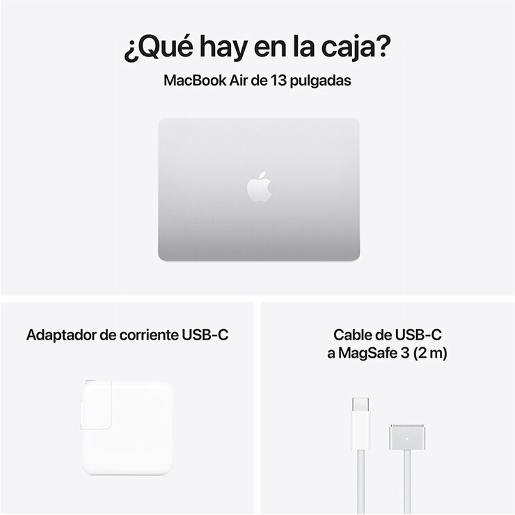 Apple MacBook Air 13" Chip M4 512GB Plata — Imagen 4 de 4