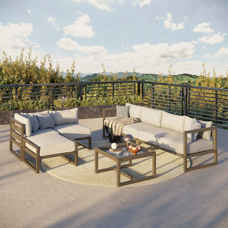 Atleisure, Preston Sala Seccional para Jardín de 6 Piezas — Imagen 3 de 4