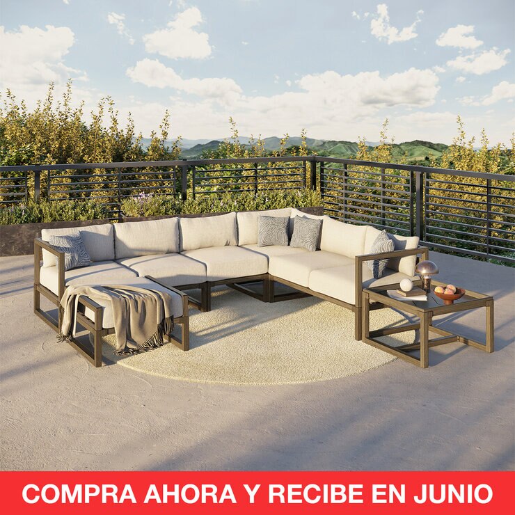 Atleisure, Preston Sala Seccional para Jardín de 6 Piezas — Imagen 1 de 4