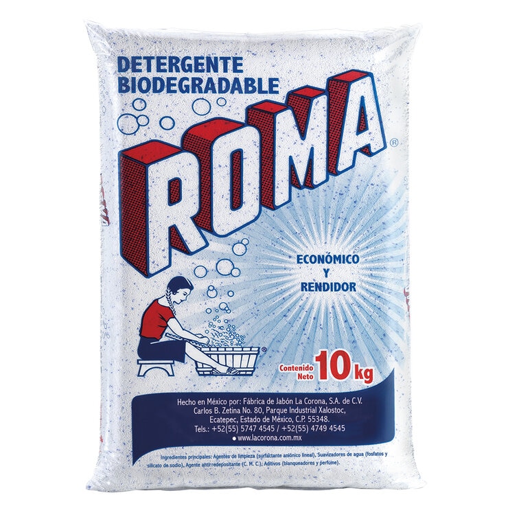 Roma Detergente en Polvo Multiusos 10 kg — Imagen 1 de 2