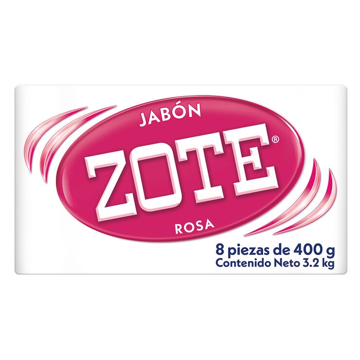 Zote Jabón de Lavandería 8 pzas de 400 g — Imagen 3 de 3