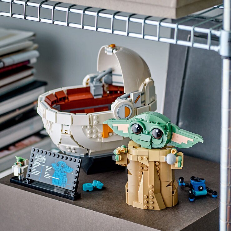 LEGO Grogu con Aerocuna — Imagen 2 de 4