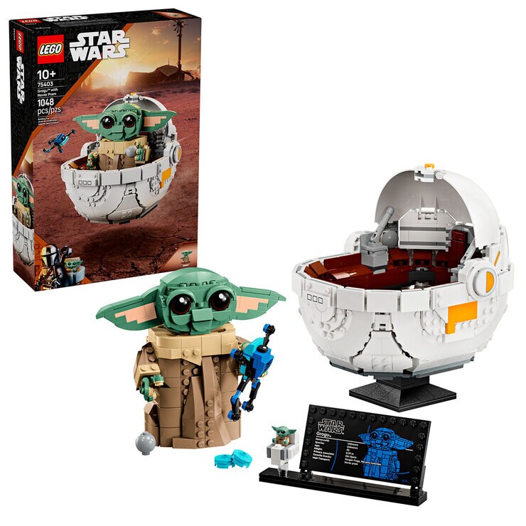 LEGO Grogu con Aerocuna — Imagen 1 de 4