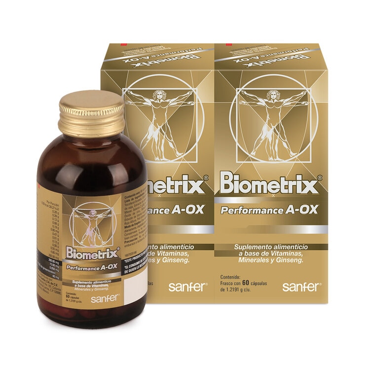 Biometrix Performance AOX 2 Frascos de 60 Cápsulas c/u — Imagen 1 de 3
