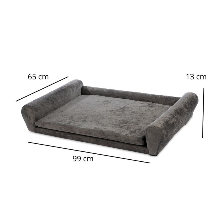 Maypet, Cama Minimalista para Perro, Tamaño Mediano , Color Gris — Imagen 4 de 4