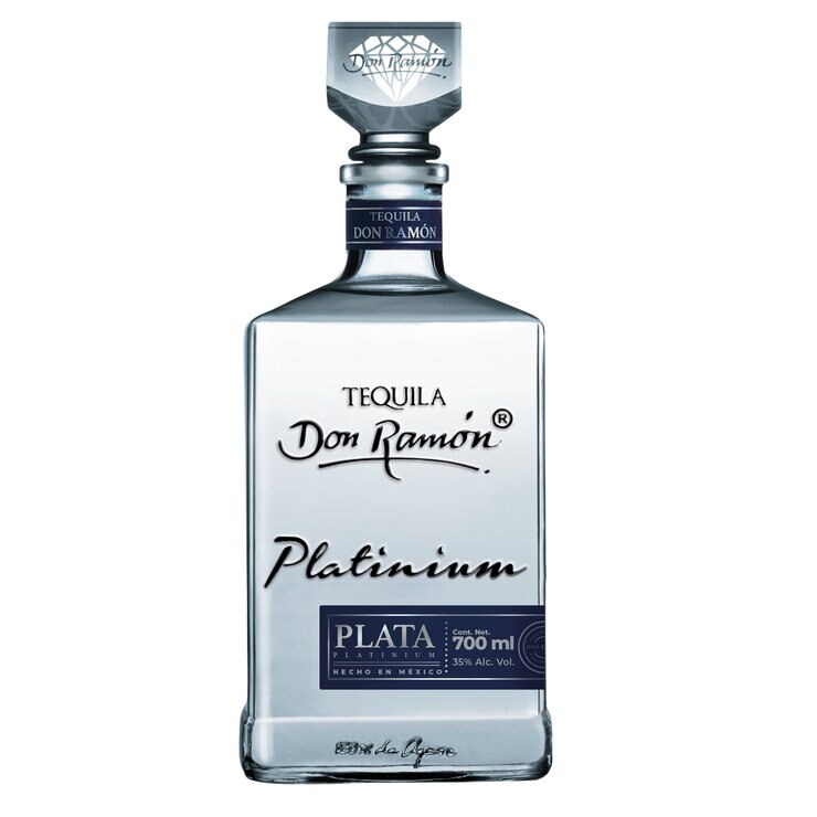 Tequila Don Ramón Plata Platinium 700 ml — Imagen 1 de 2