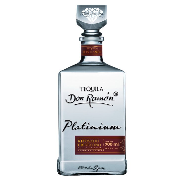 Tequila Don Ramón Reposado Cristalino 700 ml — Imagen 1 de 2