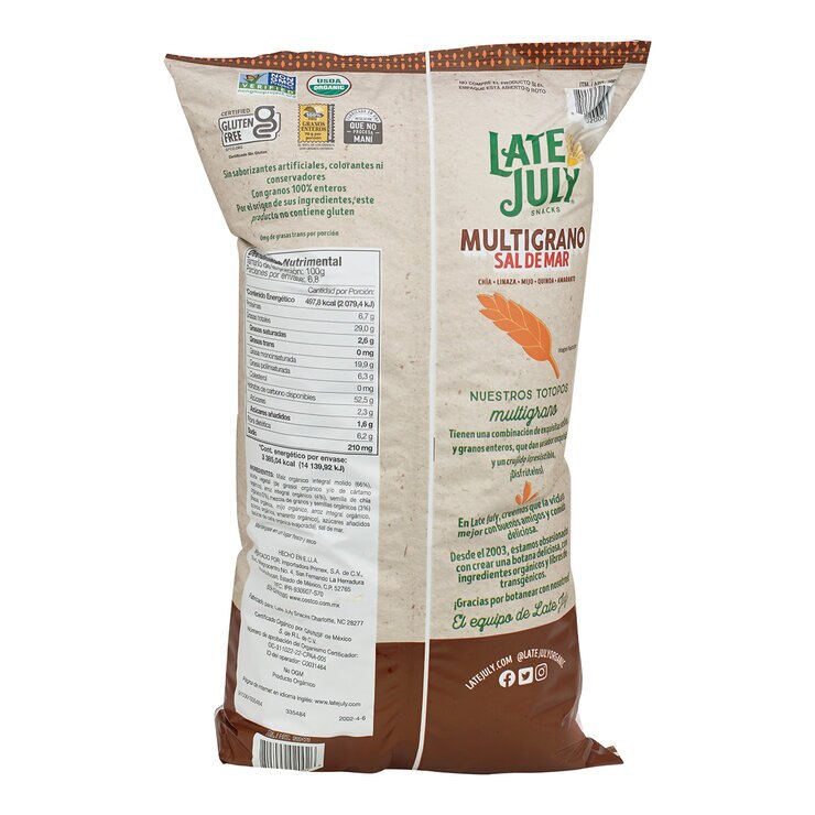 Late July Totopos Multigrano 680g — Imagen 2 de 4