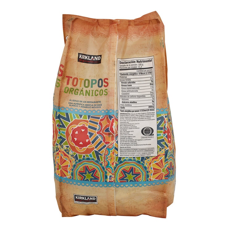 Kirkland Signature Totopos Orgánicos 1.13kg — Imagen 2 de 2