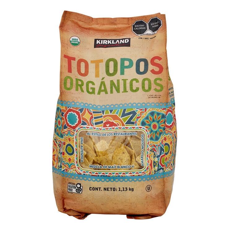 Kirkland Signature Totopos Orgánicos 1.13kg — Imagen 1 de 2