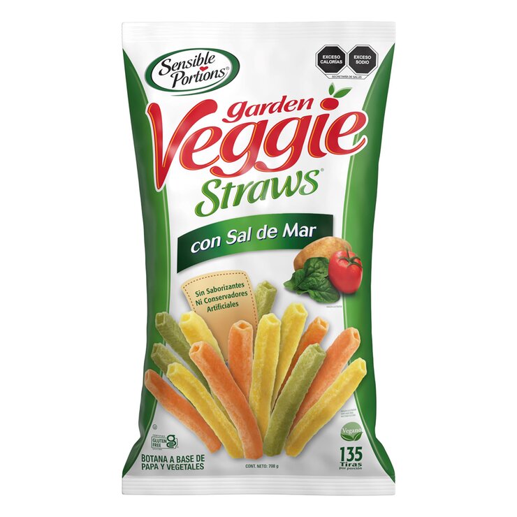 Sensible Portions Veggie Straws 708g — Imagen 1 de 2
