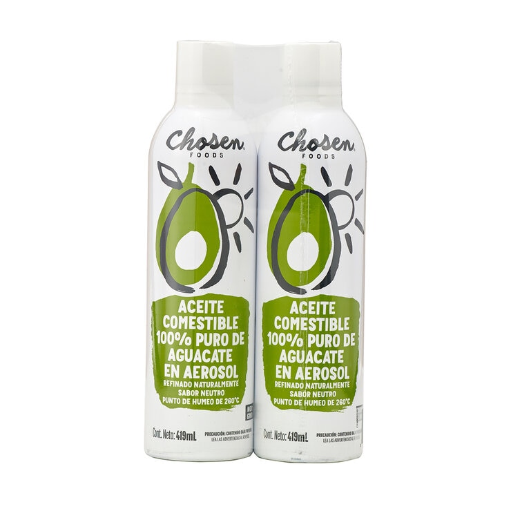 Chosen Foods Aceite de Aguacate en Spray 2/383 g — Imagen 1 de 2