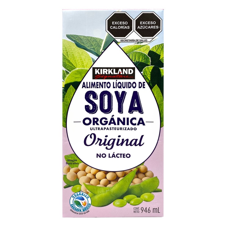 Kirkland Signature Bebida de Soya Orgánica 12 piezas de 946 ml — Imagen 3 de 3