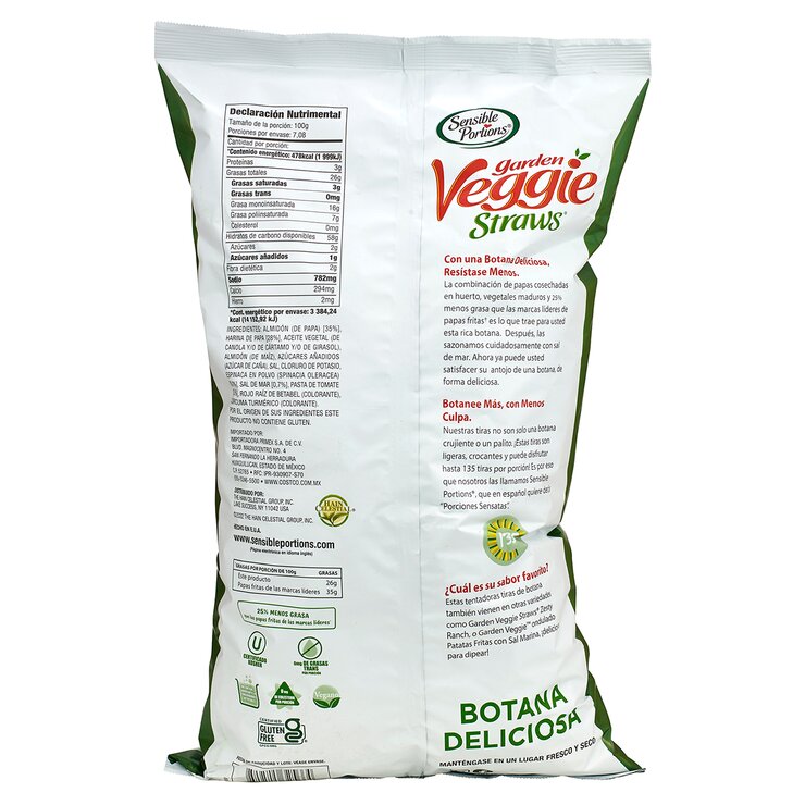 Sensible Portions Veggie Straws 708g — Imagen 2 de 2