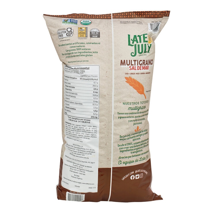 Late July Totopos Multigrano 680g — Imagen 3 de 4